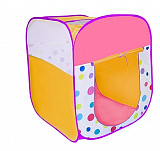 Палатка / с шариками /  розовая /