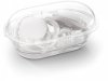 Avent Пустышка ultra air ночная с футляром для хранения и стерилизации, 0–6 мес 2 шт / цвет голубой
