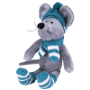 Softoy Игрушка Мышь в синей шапке, 26 см S887/15