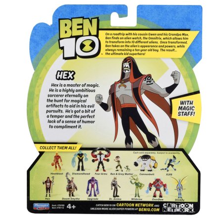 игрушка Ben 10 фигурка 12.5 см, хекс