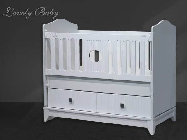 Lovely baby Кроватка Arfa / цвет белый