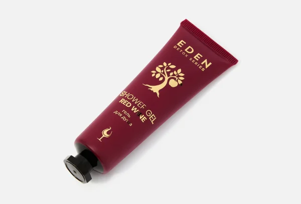 EDEN Detox Red Wine Гель для душа в тубе 30мл 