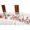 Nuovita Комплект Fiori для детской кроватки, 9 предметов / цвет белый