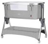 CRL-16402 Кроватка CARRELLO Aria 2в1  (Silver Grey)