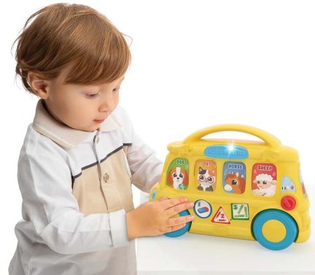 Chicco Игрушка говорящая "Школьный автобус"