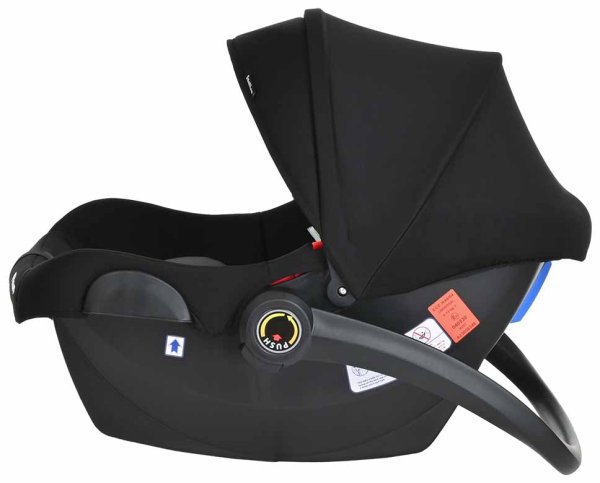 Pituso Автокресло Santiso (0-13 кг) / цвет Black-Grey/ (черно-серый)