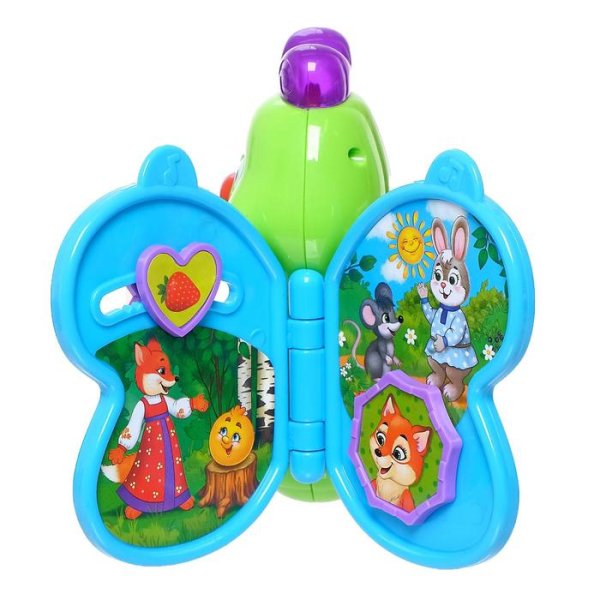 Zabiaka Музыкальная игрушка Сказочная бабочка SL-042313 / цвет зеленый