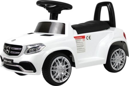 HL600 Детский толокар Mercedes-AMG GLS 63  (Белый)