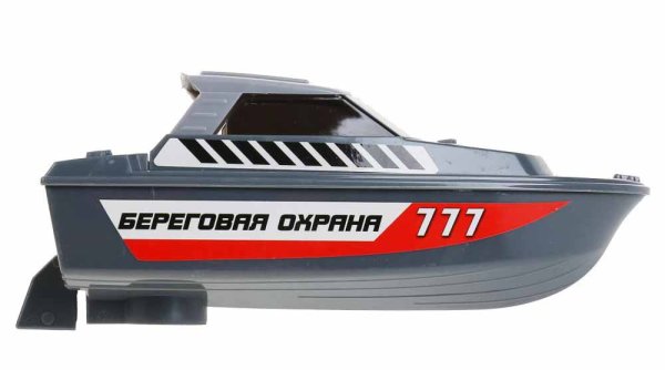 Технодрайв Игрушка «Катер. Береговая охрана» / цвет серый-красный