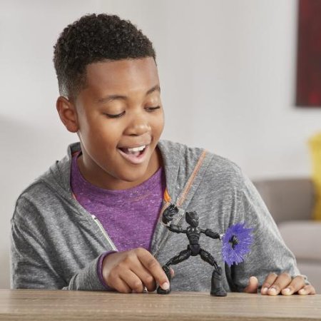 Hasbro Фигурка Бенди Мстители "Черная Пантера" 15 см