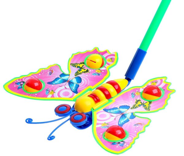 Каталка на палочке "Бабочка"