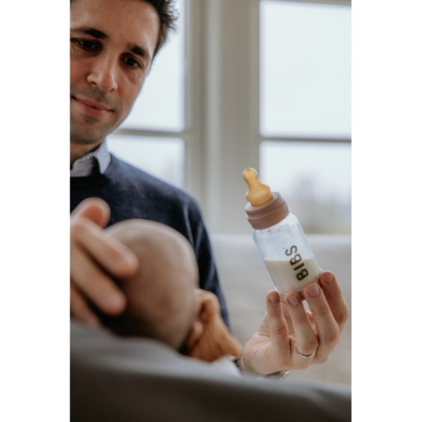 BIBS Бутылочка для кормления Baby Bottle Complete Set - Ivory 225 ml
