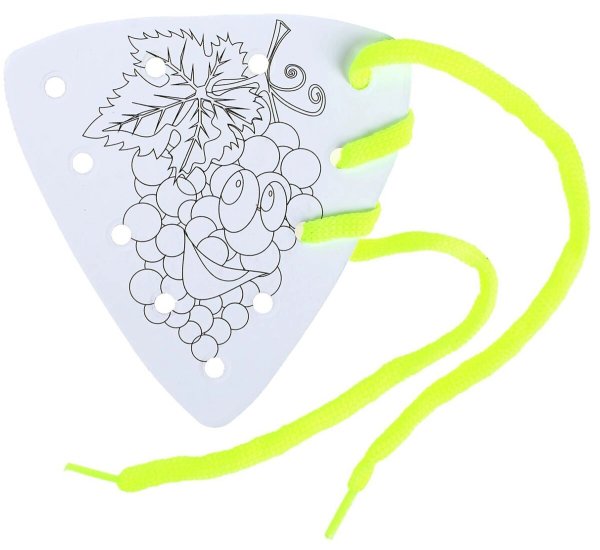 Ракета Шнуровка-раскраска "Виноград"