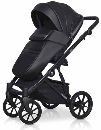 Riko Basic Коляска 3 в 1 Delta Ecco / цвет Black (черный)
