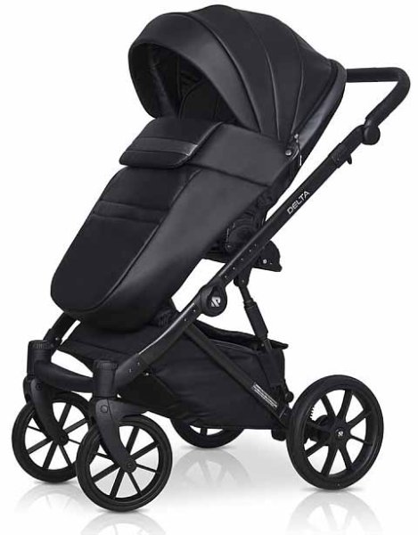 Riko Basic Коляска 3 в 1 Delta Ecco / цвет Black (черный)