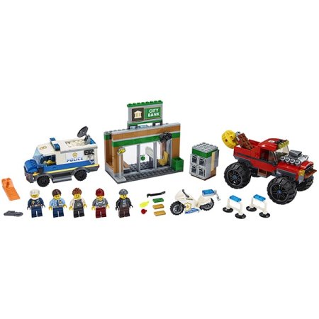 Lego Конструктор Город Ограбление полицейского монстр-трака