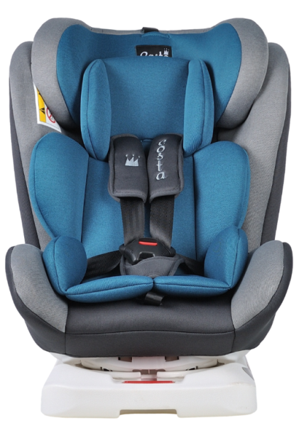 Farfello Автокресло детское CS-002 Isofix / цвет Синий, серый/Blue, gray (YB104A-bg)