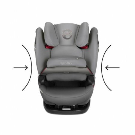 Cybex Детское автокресло Pallas S-Fix Manhattan Grey гр. 1/2/3 / цвет серый