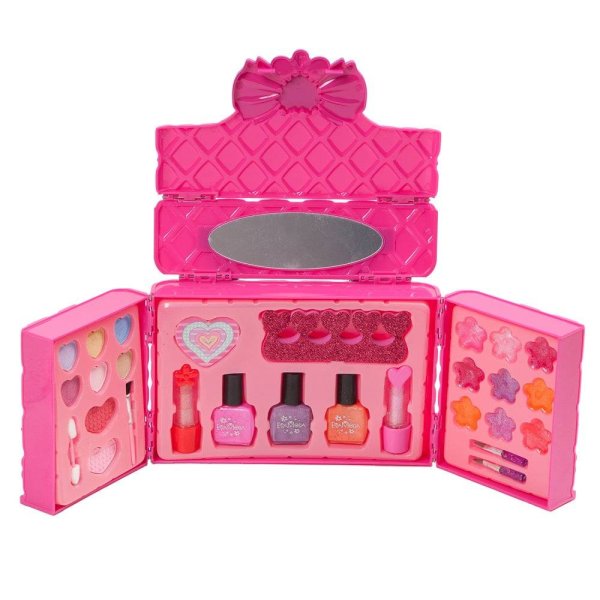 Bondibon Набор детской декоративной косметики  Eva Moda, BOX 41*7,2*28,8 см; косметичка-сумочка, тени для век