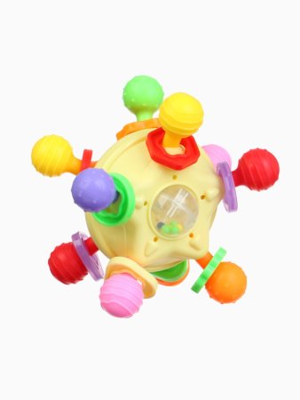 Развивающая игрушка «Тянучка» сенсорная, с погремушкой, от 3 мес., Крошка Я 10092358