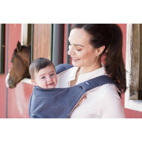 Chicco Сумка для переноски ребенка-кенгуру Myamaki Complete / цвет Denim Beige
