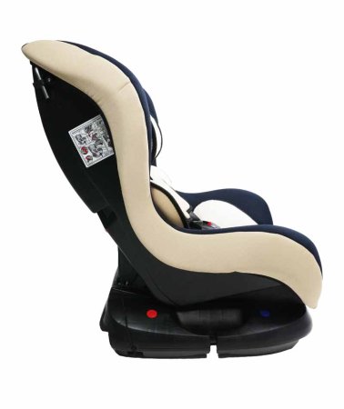 Bambini Moretti Детское автомобильное кресло BM-303 / группа 0+/I, Lux, цвет / темно - синий-бежевый