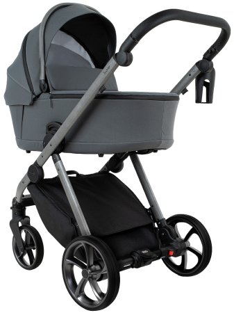 PITUSO Коляска 2в1 Sole короб+прогу. (Grey)