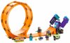 Lego City Конструктор "Трюковая петля Сокрушительный шимпанзе"