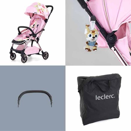 Leclerc Baby by Monnalisa Прогулочная коляска / цвет Antique pink (розовый)