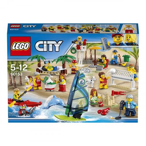 Lego Конструктор Город Отдых на пляже - жители Lego City