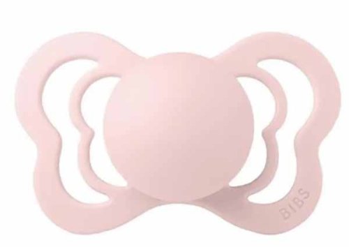 Bibs Соска-пустышка Couture силиконовая, 6-36 месяцев / цвет blossom (нежно-розовый)