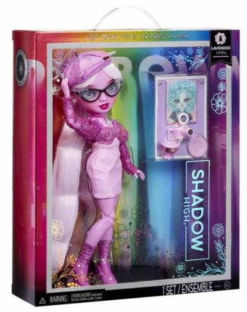 Rainbow High Кукла Shadow Лаванди Ленни, 28 см