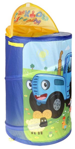 Играем вместе Корзина для игрушек «Синий Трактор»