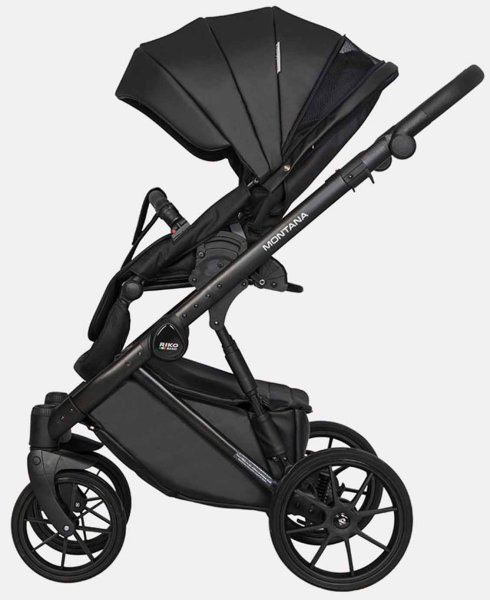 Riko Basic Коляска 2 в 1 Montana Ecco / цвет Black (черный)