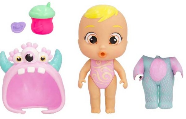 Cry Babies Игровой набор Прыгающий монстрик Лоло