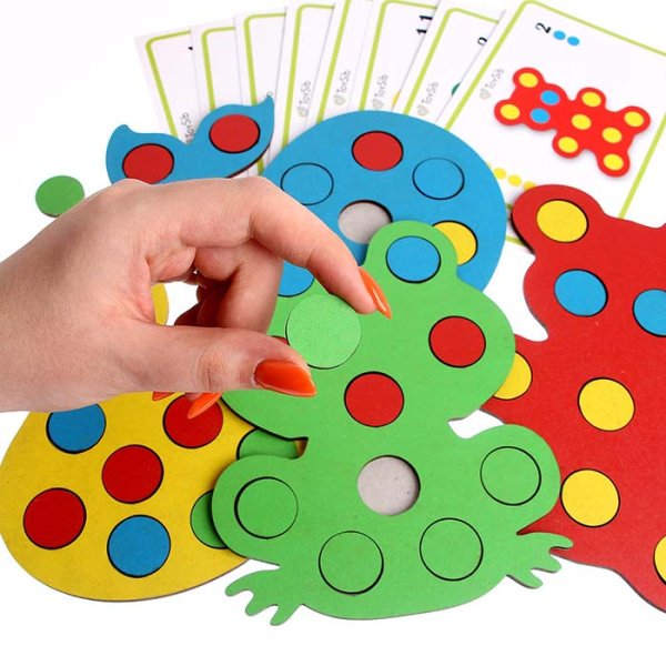 ToySib Сортер-мозаика "В мире животных"