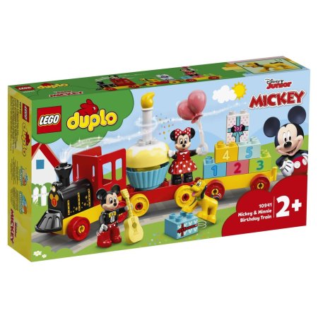 LEGO Конструктор DUPLO "Праздничный поезд Микки и Минни"