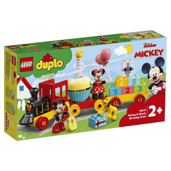 LEGO Конструктор DUPLO "Праздничный поезд Микки и Минни"