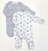 Фабрика облаков Набор комбинезонов Kiddy и Little rabbit / цвет серый, белый