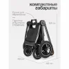 (Т) Коляска 2в1 Bambini Moretti  Adele  (Black)