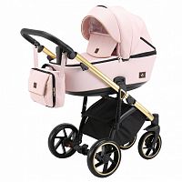 Bebe-mobile детская коляска 2 в 1 bolonia special edition / цвет светло-розовый