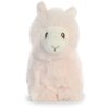AURORA Игрушка мягкая Лама 15 см / цвет розовый