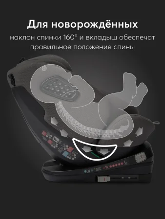 Автокресло REEX (Graphite/графит)