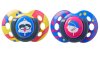Tommee Tippee Пустышка силиконовая Fun Style Pasare, 6-18 месяцев, 2 штуки