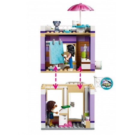 Lego Конструктор Friends "Художественная студия Эммы"
