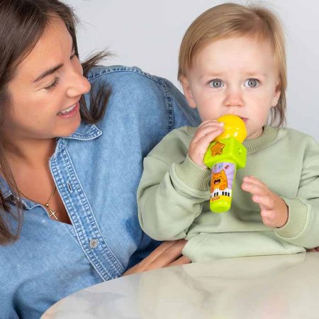 Азбукварик Музыкальный микрофончик "Музыкальный праздник"