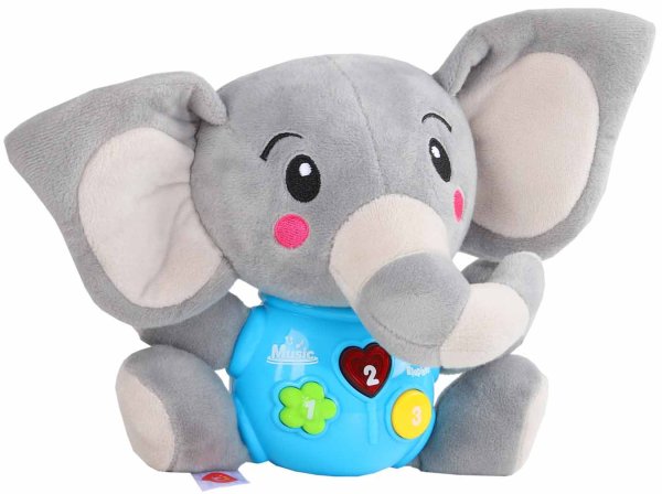Smart Baby Развивающая мягкая игрушка "Слон"