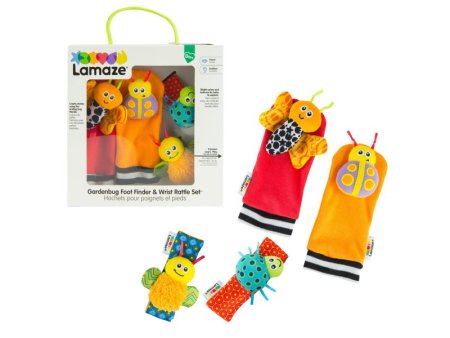 Lamaze(Ламаз) игровой набор погремушек на ручки и ножки