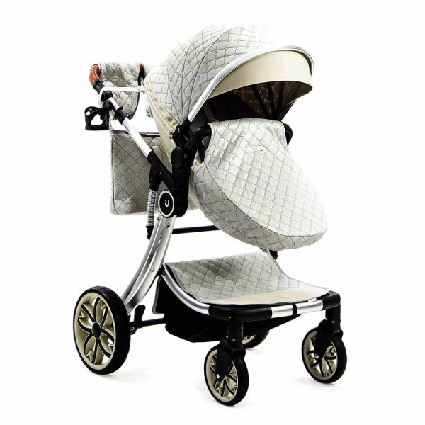 Bambini Moretti Коляска 2 в 1 Vondoo, цвет / светло - серый (grey)