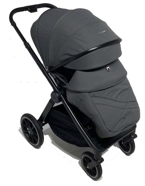 Bambini Moretti Коляска 2 в 1 KR345 Plus / цвет black (черный)